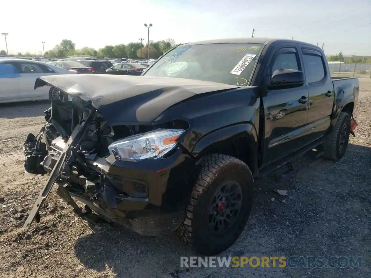 2 Photograph of a damaged car 3TYAX5GN4MT019589 TOYOTA TACOMA 2021