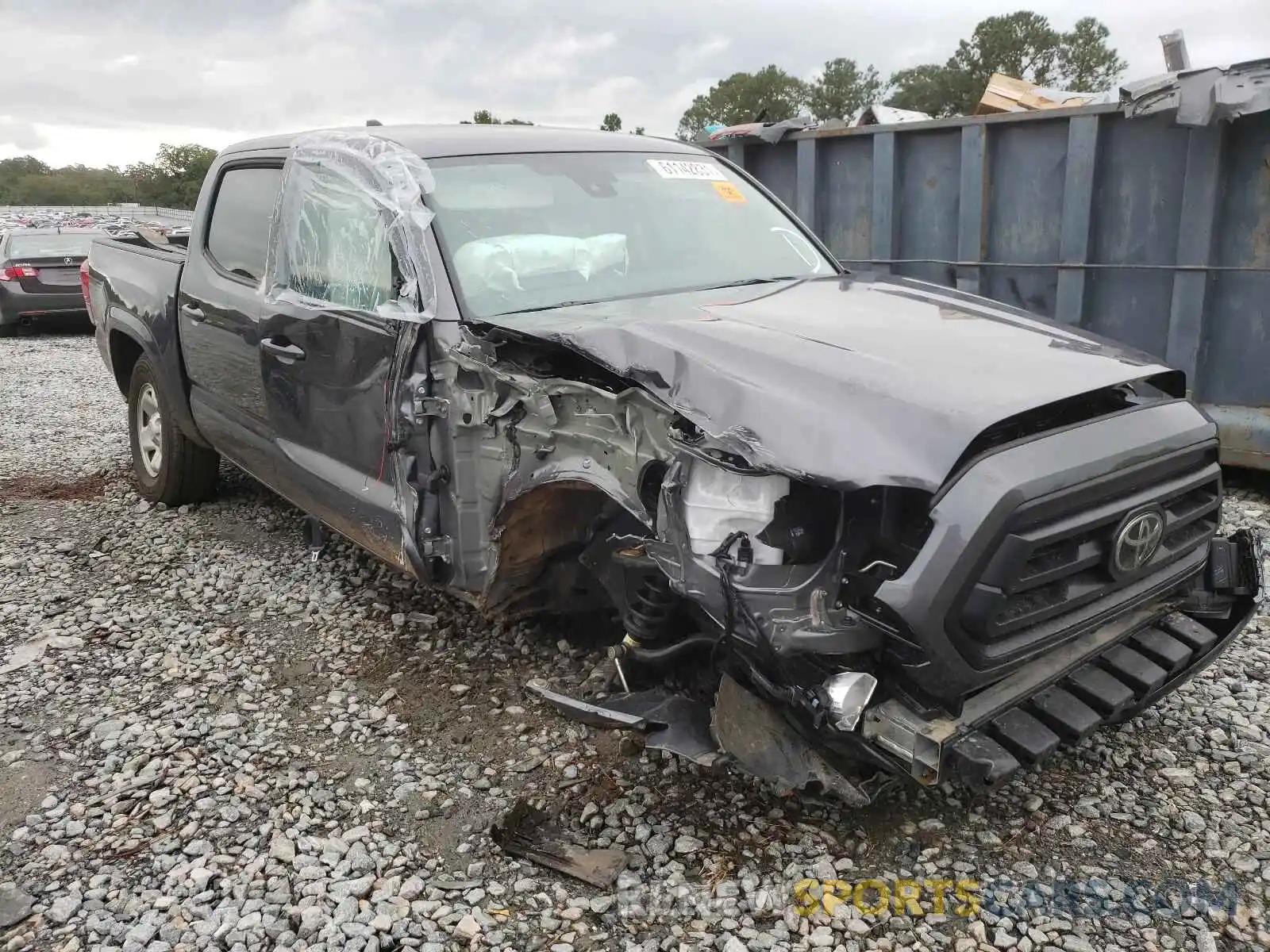 1 Photograph of a damaged car 3TYAX5GN4MT021410 TOYOTA TACOMA 2021