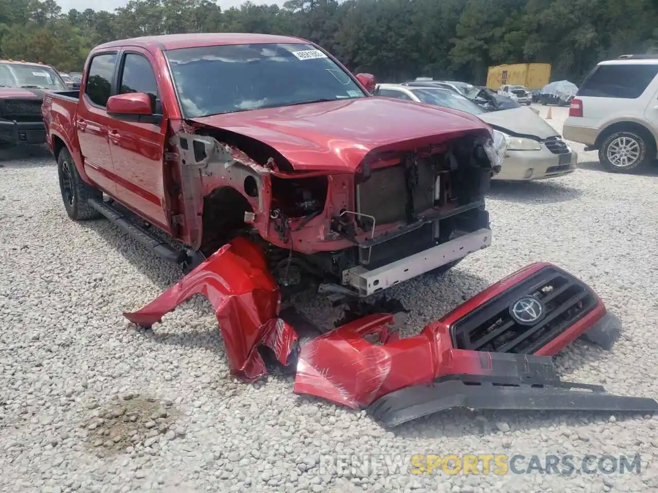 1 Photograph of a damaged car 3TYAX5GN5MT013994 TOYOTA TACOMA 2021