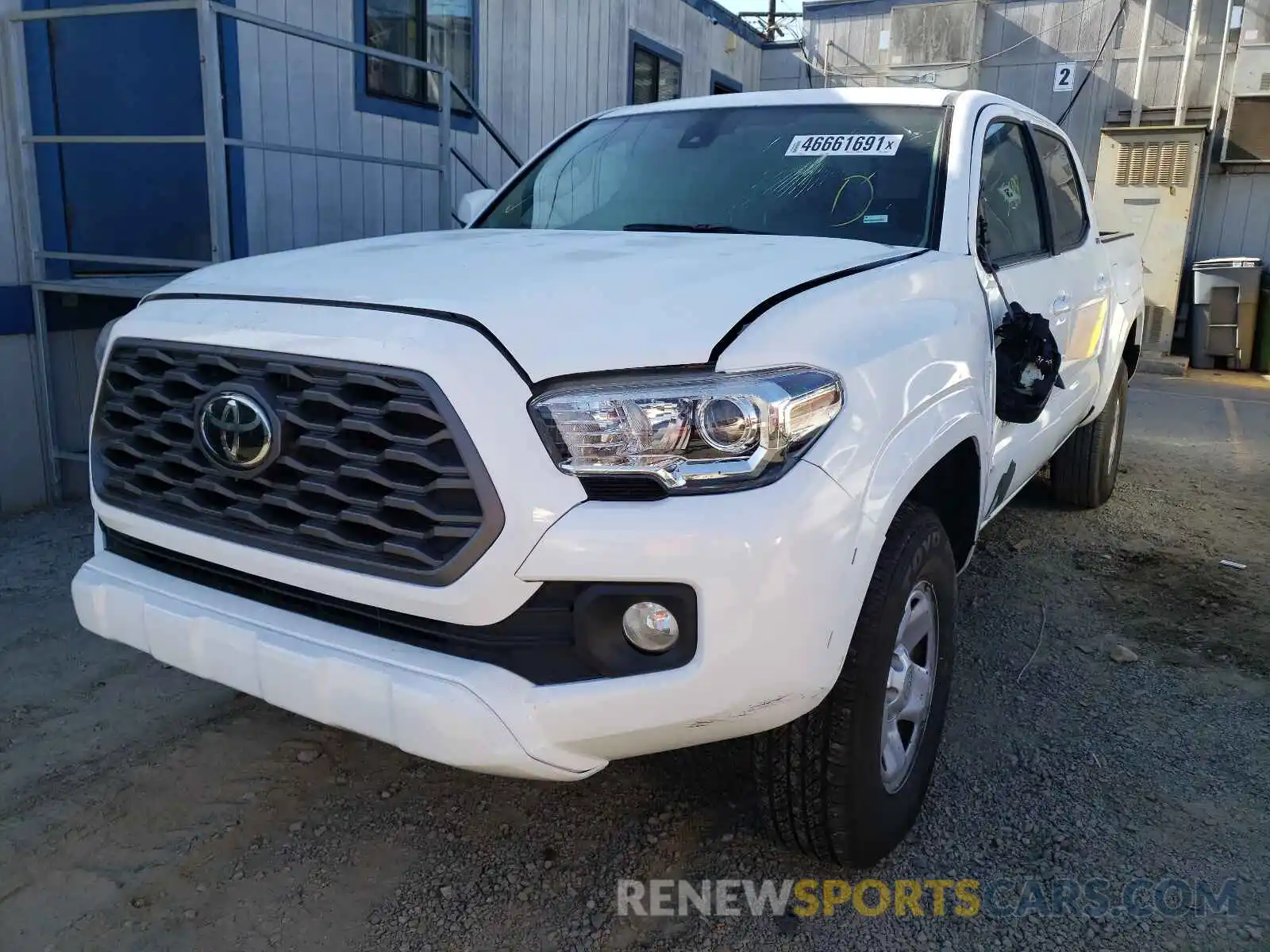 2 Photograph of a damaged car 3TYAX5GN5MT016099 TOYOTA TACOMA 2021