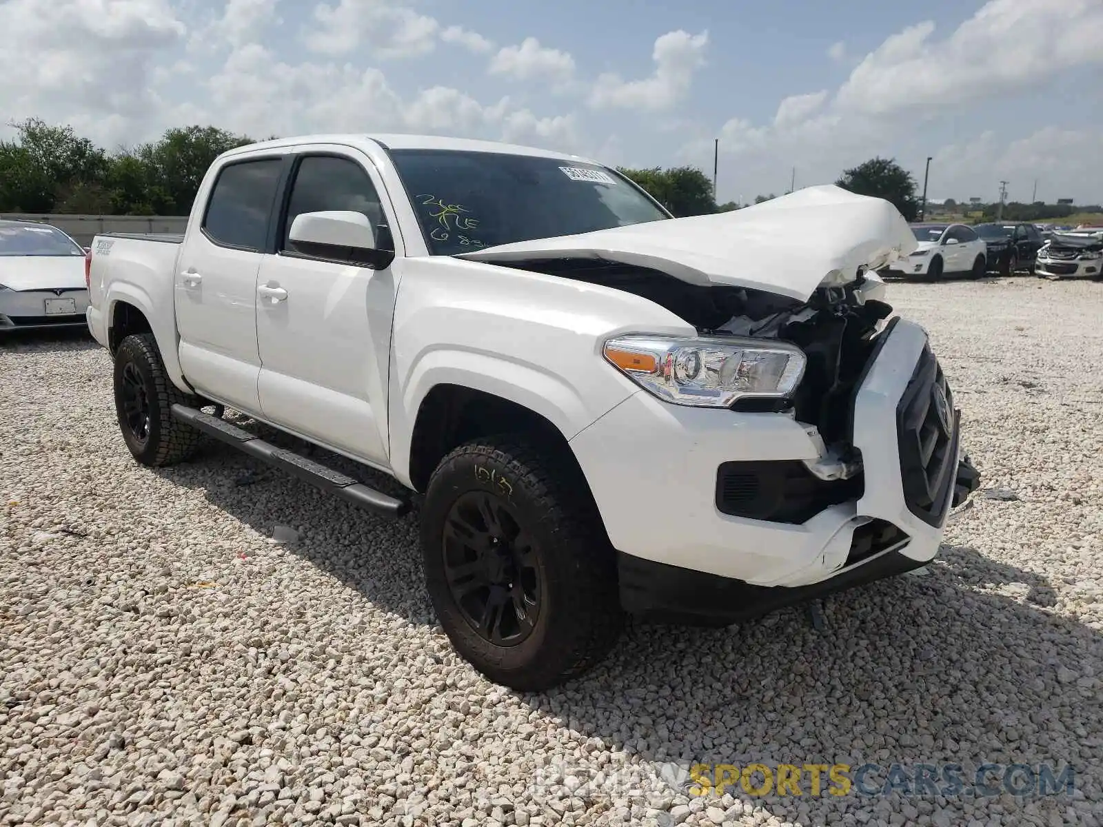 1 Photograph of a damaged car 3TYAX5GN5MT022971 TOYOTA TACOMA 2021