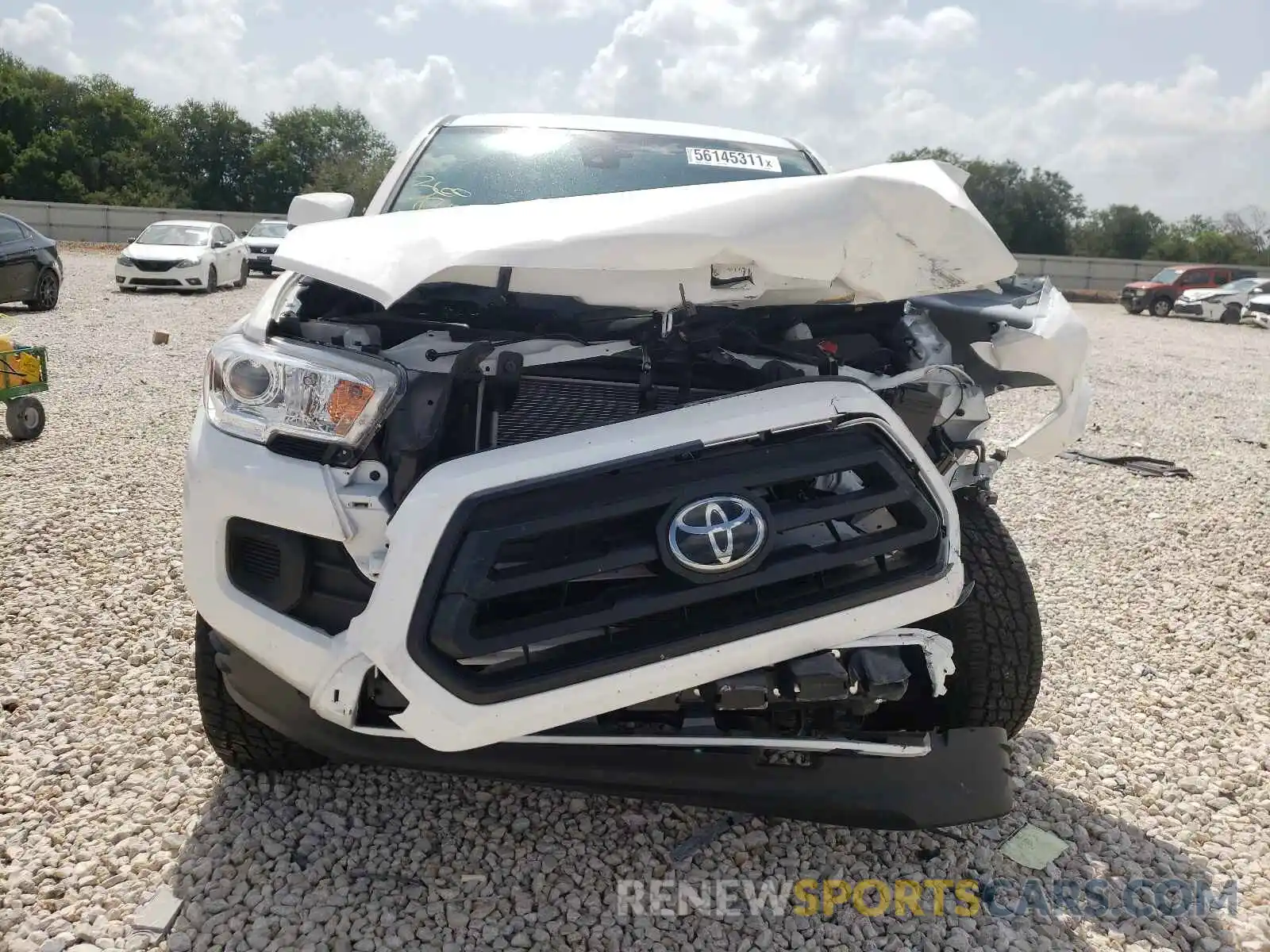 9 Photograph of a damaged car 3TYAX5GN5MT022971 TOYOTA TACOMA 2021