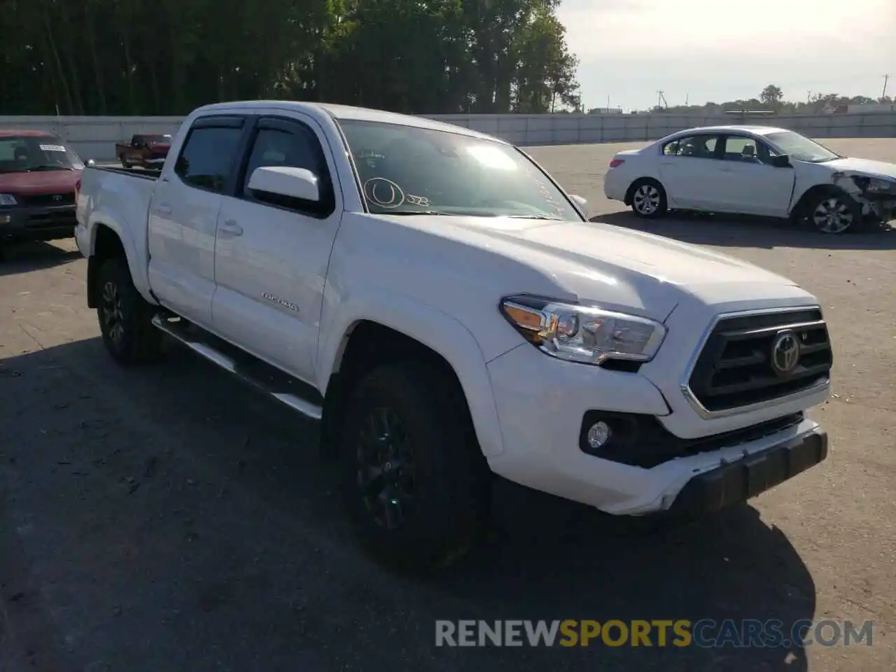 1 Photograph of a damaged car 3TYAX5GN5MT029287 TOYOTA TACOMA 2021