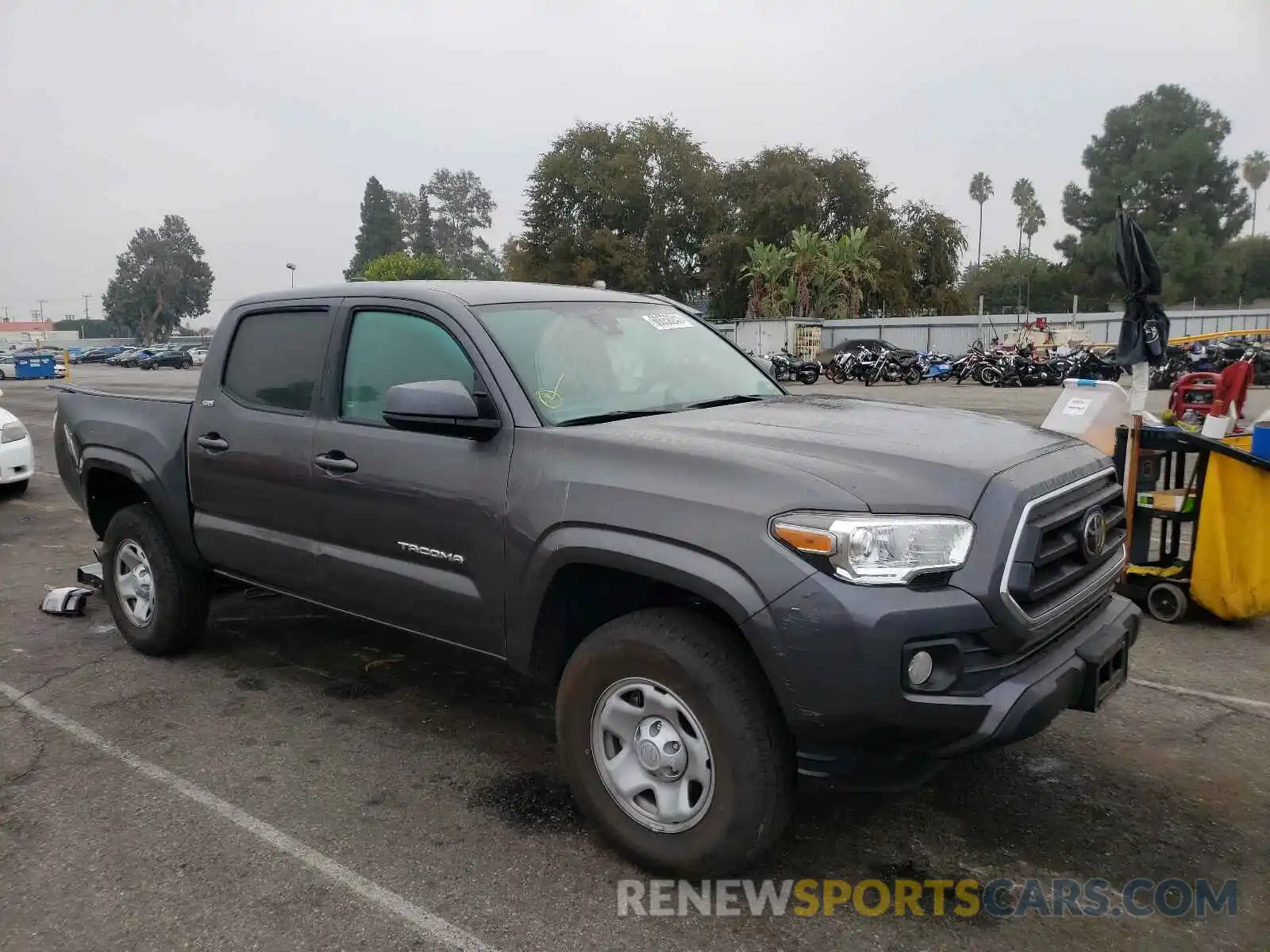 1 Photograph of a damaged car 3TYAX5GN6MT014605 TOYOTA TACOMA 2021