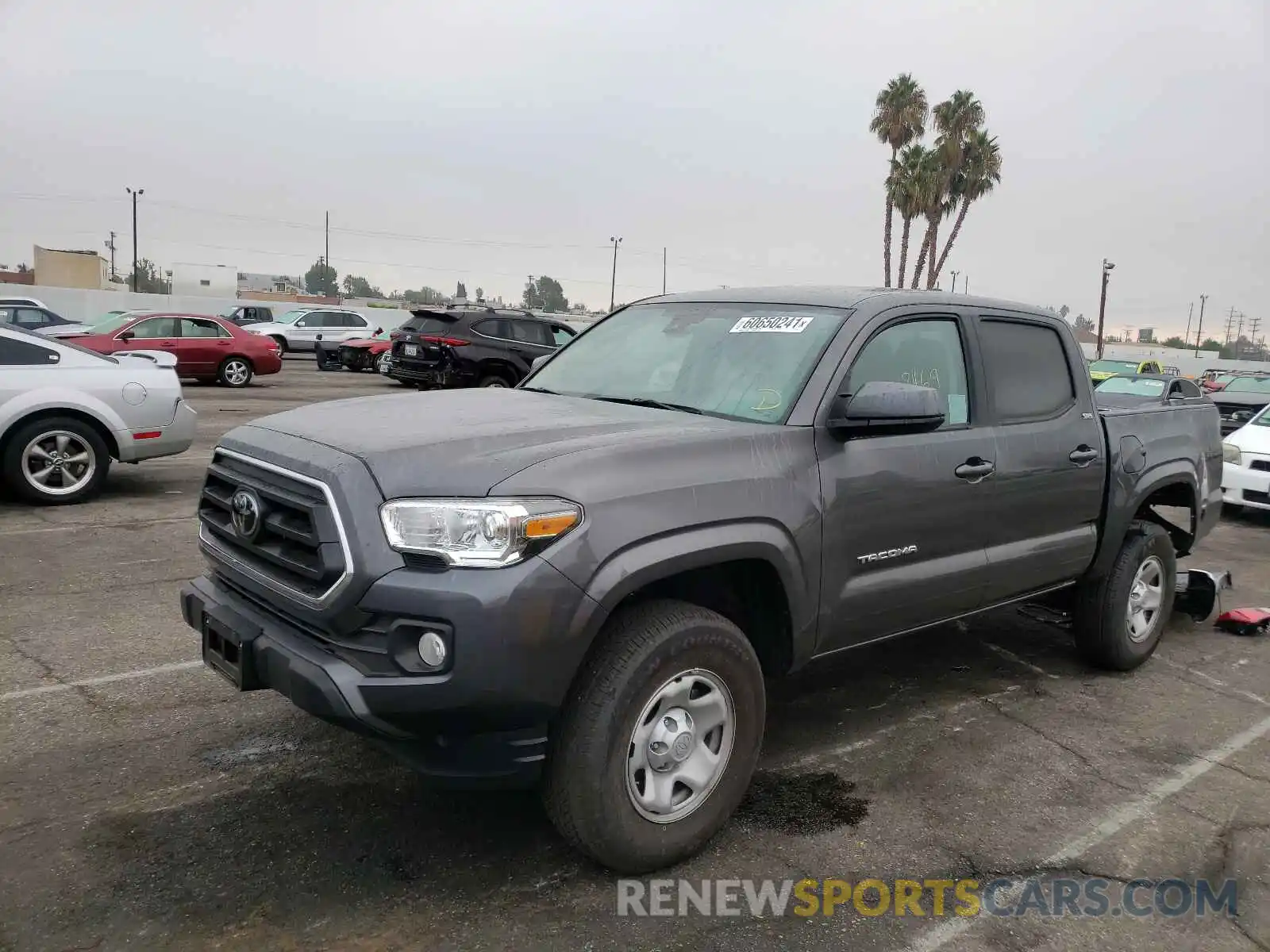 2 Photograph of a damaged car 3TYAX5GN6MT014605 TOYOTA TACOMA 2021