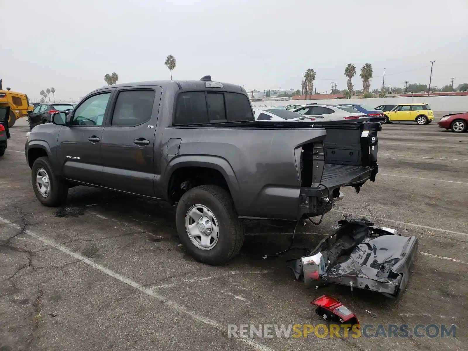 3 Photograph of a damaged car 3TYAX5GN6MT014605 TOYOTA TACOMA 2021