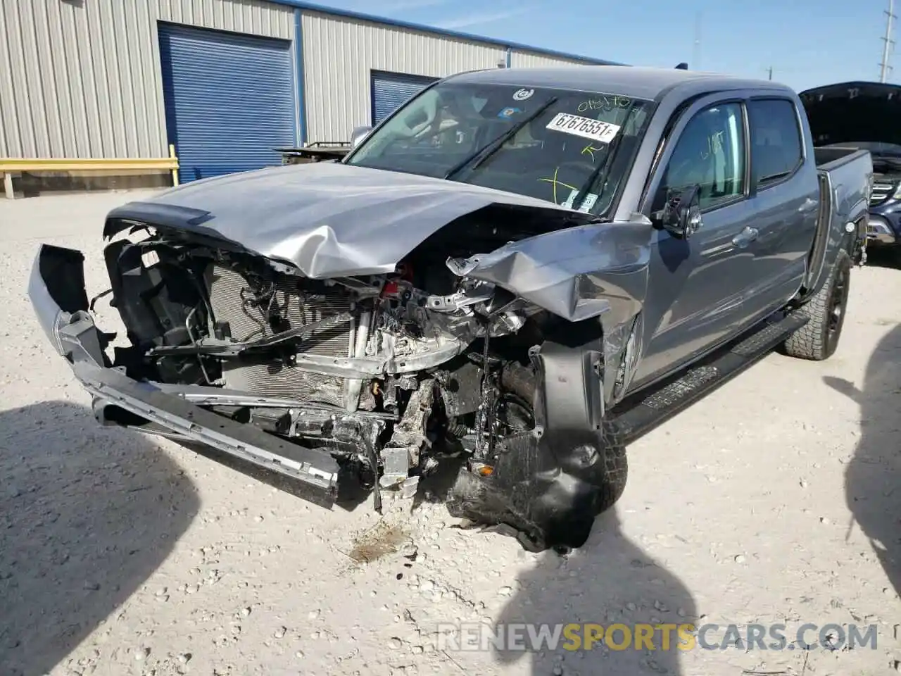 2 Photograph of a damaged car 3TYAX5GN6MT018198 TOYOTA TACOMA 2021