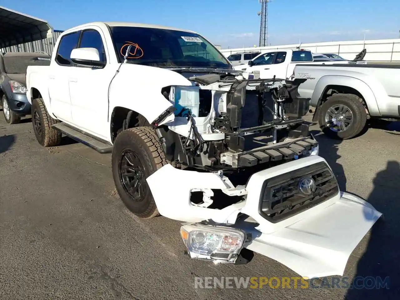 1 Photograph of a damaged car 3TYAX5GN6MT031369 TOYOTA TACOMA 2021