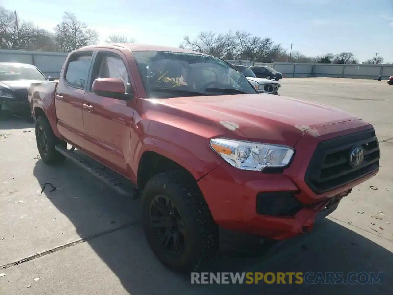 1 Photograph of a damaged car 3TYAX5GN7MT011759 TOYOTA TACOMA 2021