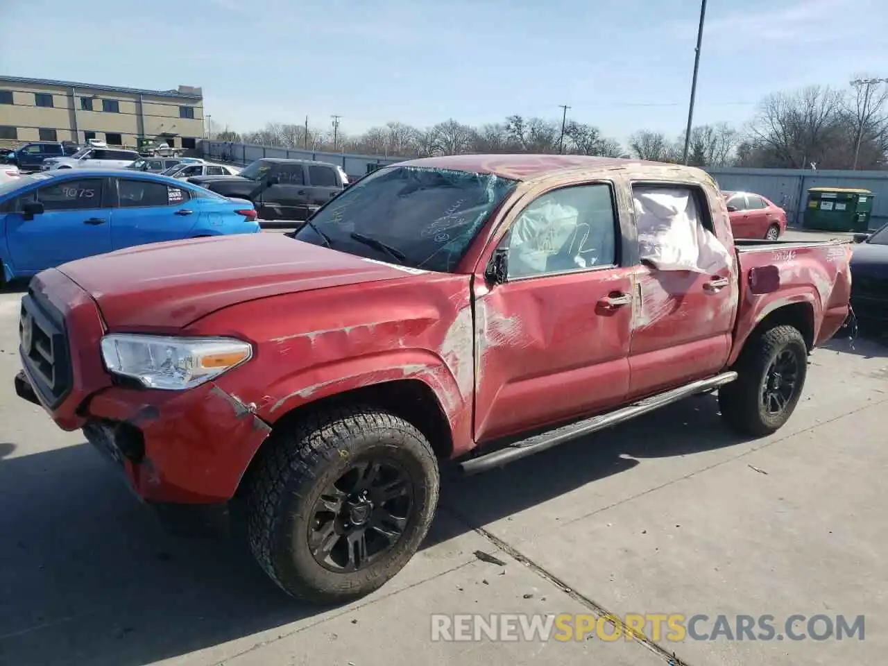 9 Photograph of a damaged car 3TYAX5GN7MT011759 TOYOTA TACOMA 2021