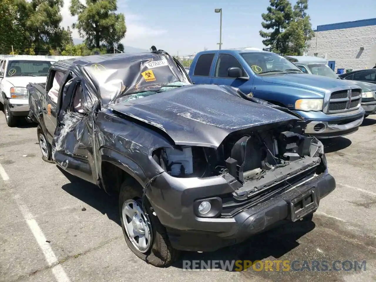 1 Photograph of a damaged car 3TYAX5GN7MT011762 TOYOTA TACOMA 2021