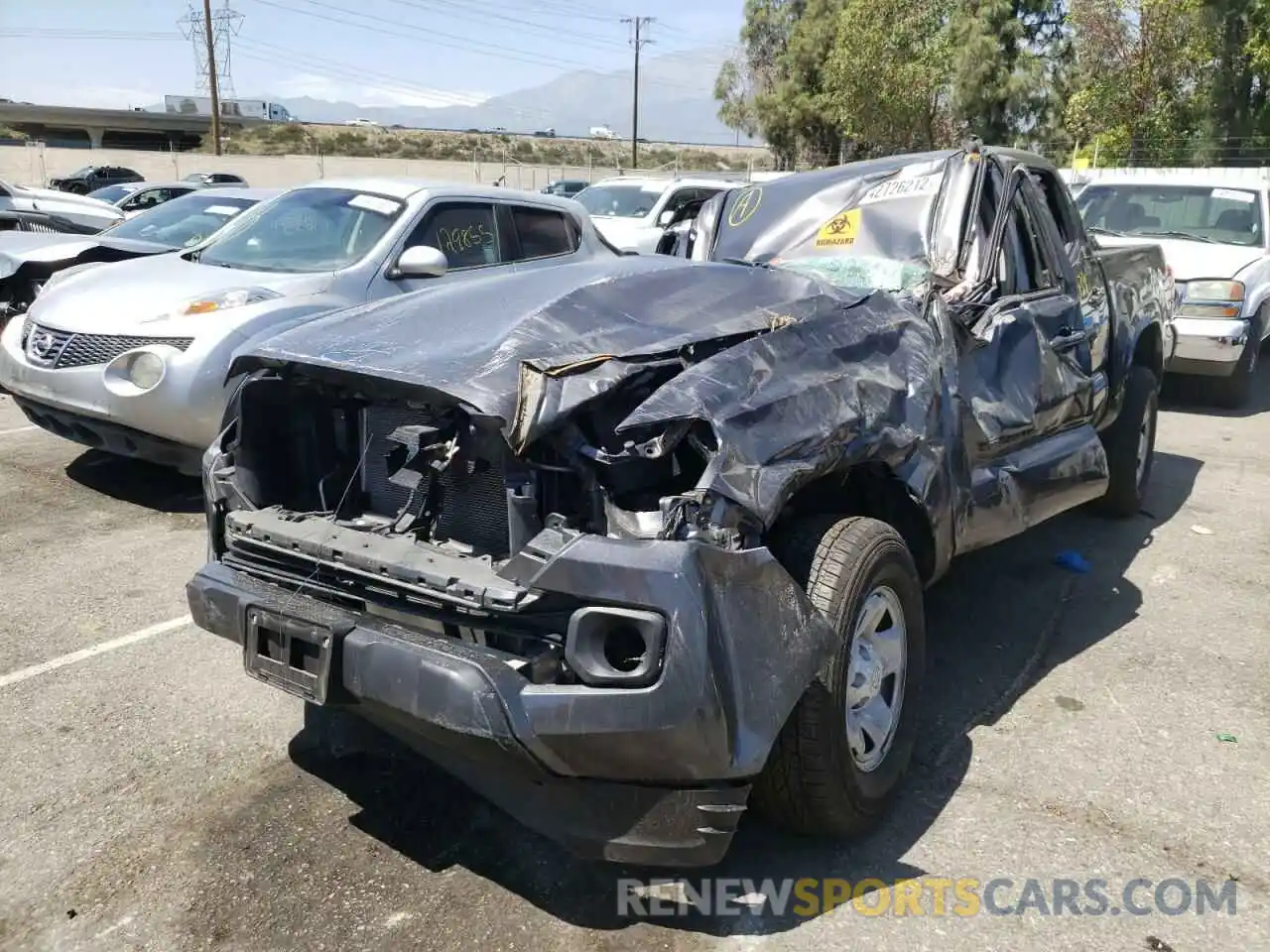 2 Photograph of a damaged car 3TYAX5GN7MT011762 TOYOTA TACOMA 2021