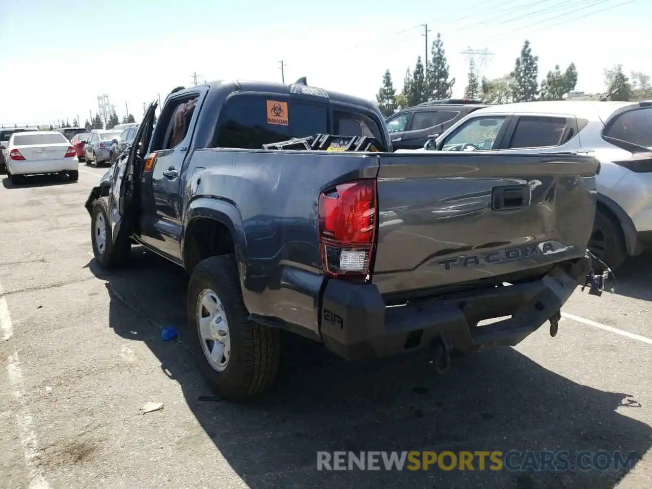 3 Photograph of a damaged car 3TYAX5GN7MT011762 TOYOTA TACOMA 2021