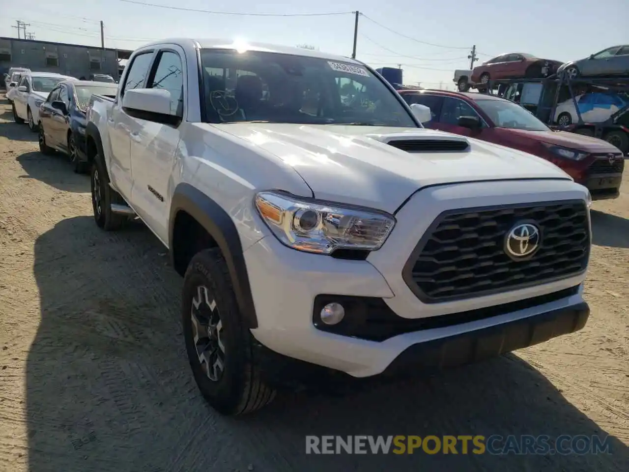 1 Photograph of a damaged car 3TYAX5GN7MT013897 TOYOTA TACOMA 2021