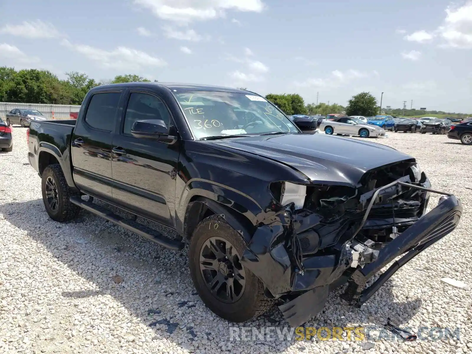 1 Photograph of a damaged car 3TYAX5GN7MT015018 TOYOTA TACOMA 2021