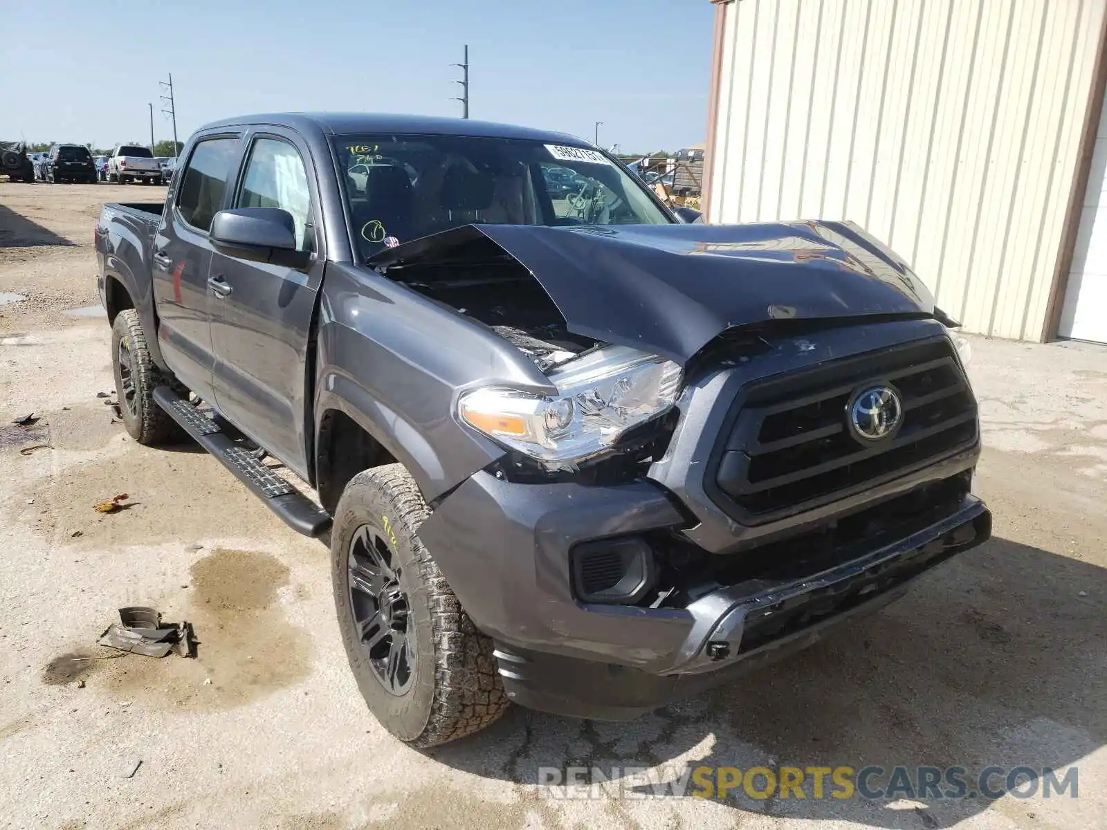 1 Фотография поврежденного автомобиля 3TYAX5GN7MT017495 TOYOTA TACOMA 2021