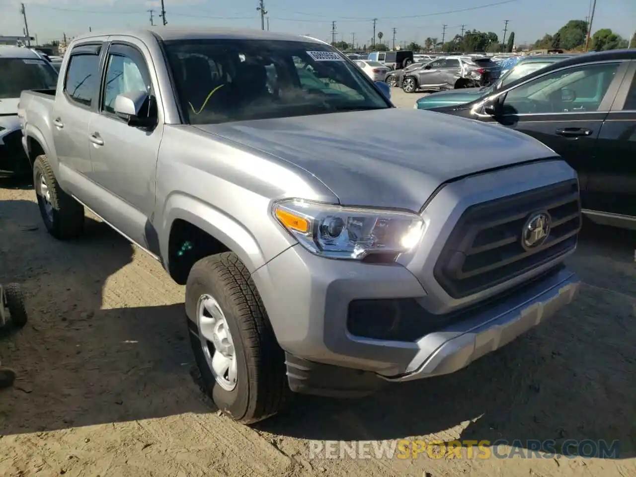 1 Photograph of a damaged car 3TYAX5GN7MT024351 TOYOTA TACOMA 2021