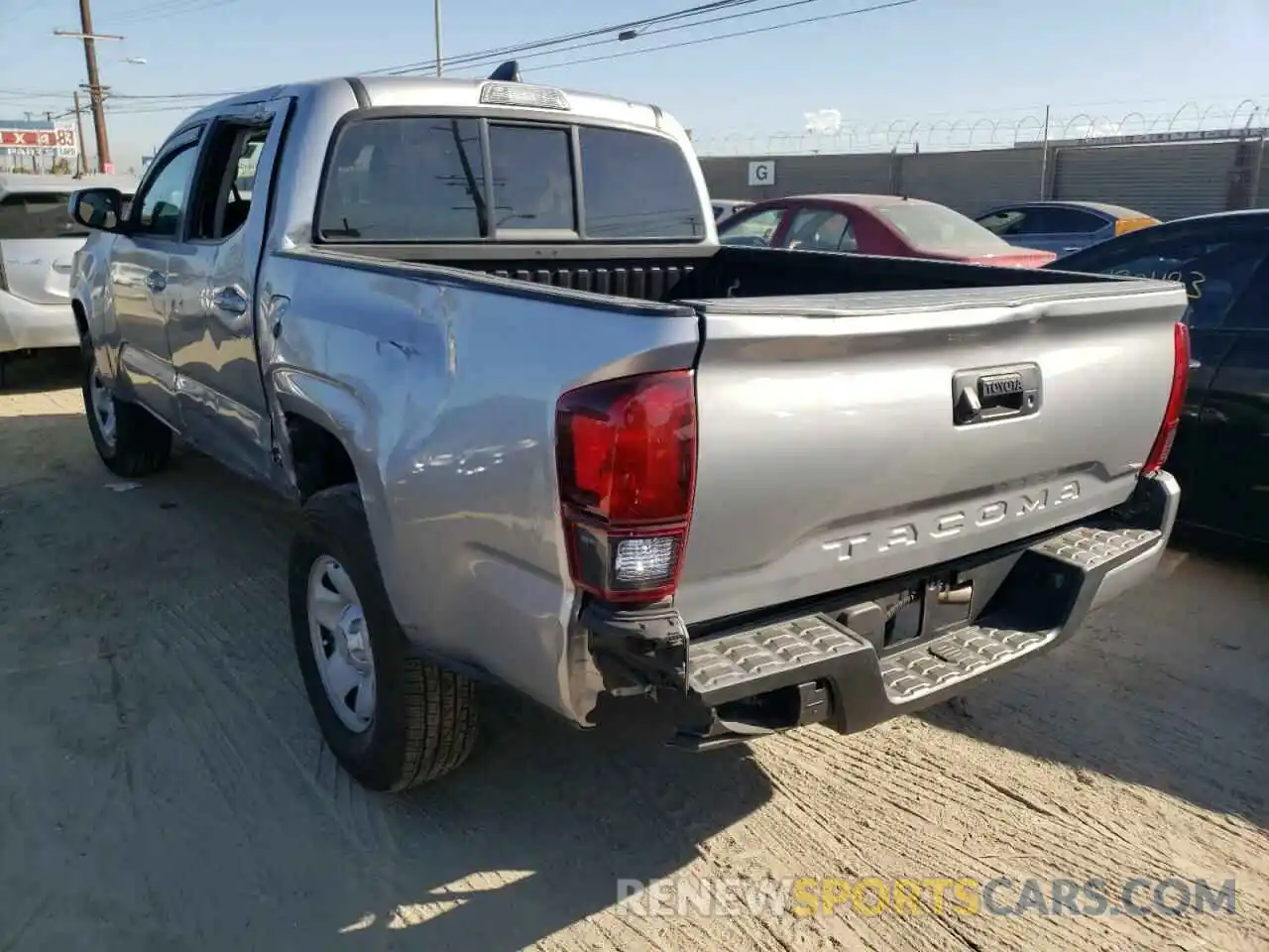 3 Photograph of a damaged car 3TYAX5GN7MT024351 TOYOTA TACOMA 2021