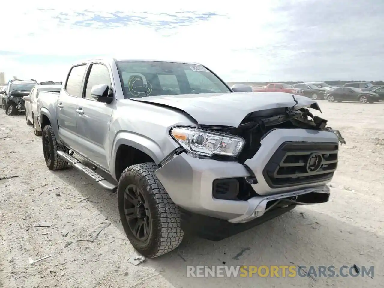 1 Photograph of a damaged car 3TYAX5GN7MT028285 TOYOTA TACOMA 2021