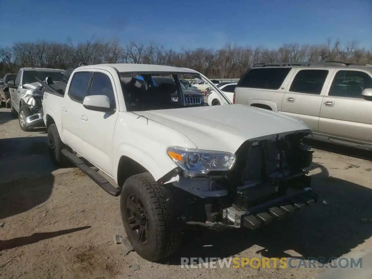 1 Photograph of a damaged car 3TYAX5GN7MT029274 TOYOTA TACOMA 2021