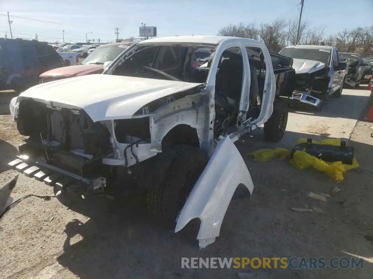 2 Photograph of a damaged car 3TYAX5GN7MT029274 TOYOTA TACOMA 2021