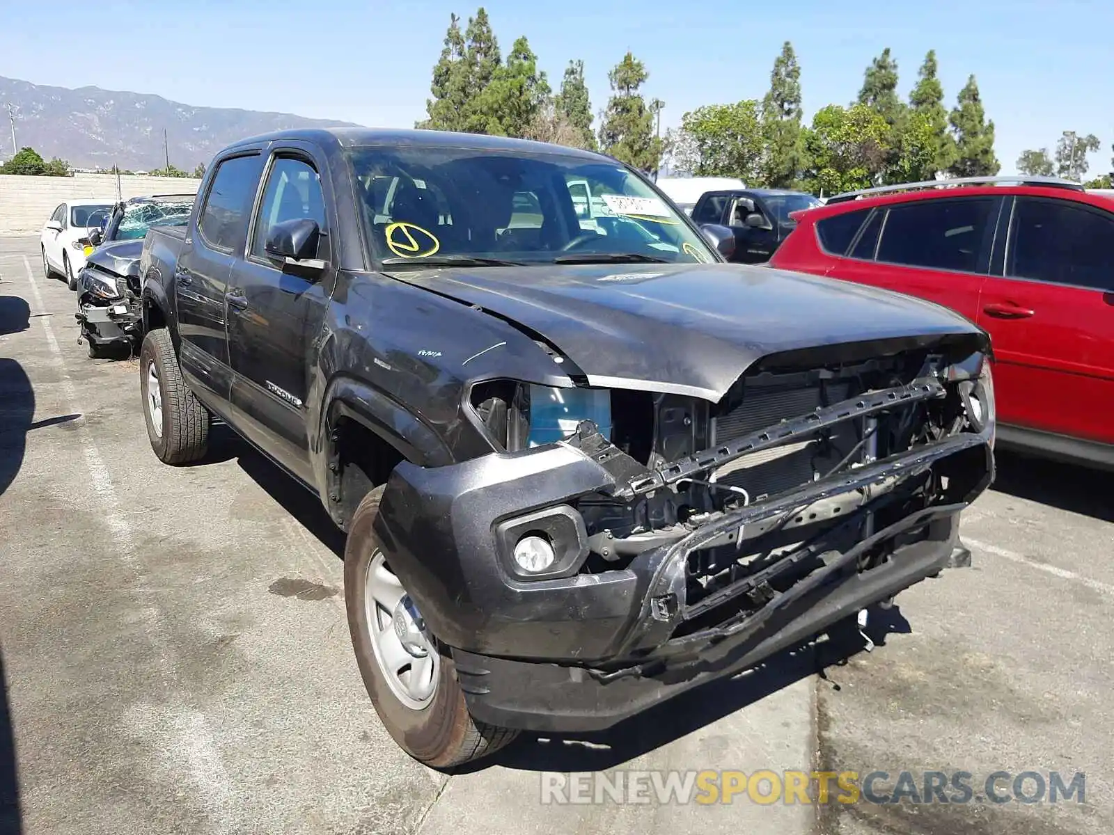 1 Photograph of a damaged car 3TYAX5GN8MT010037 TOYOTA TACOMA 2021