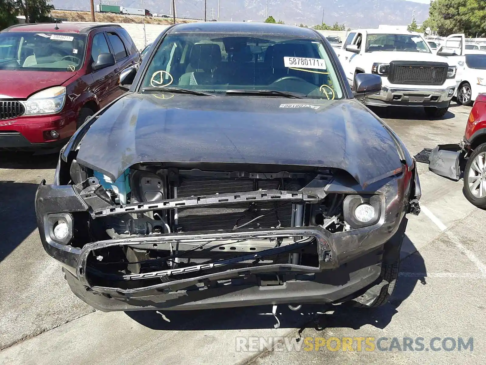 9 Photograph of a damaged car 3TYAX5GN8MT010037 TOYOTA TACOMA 2021