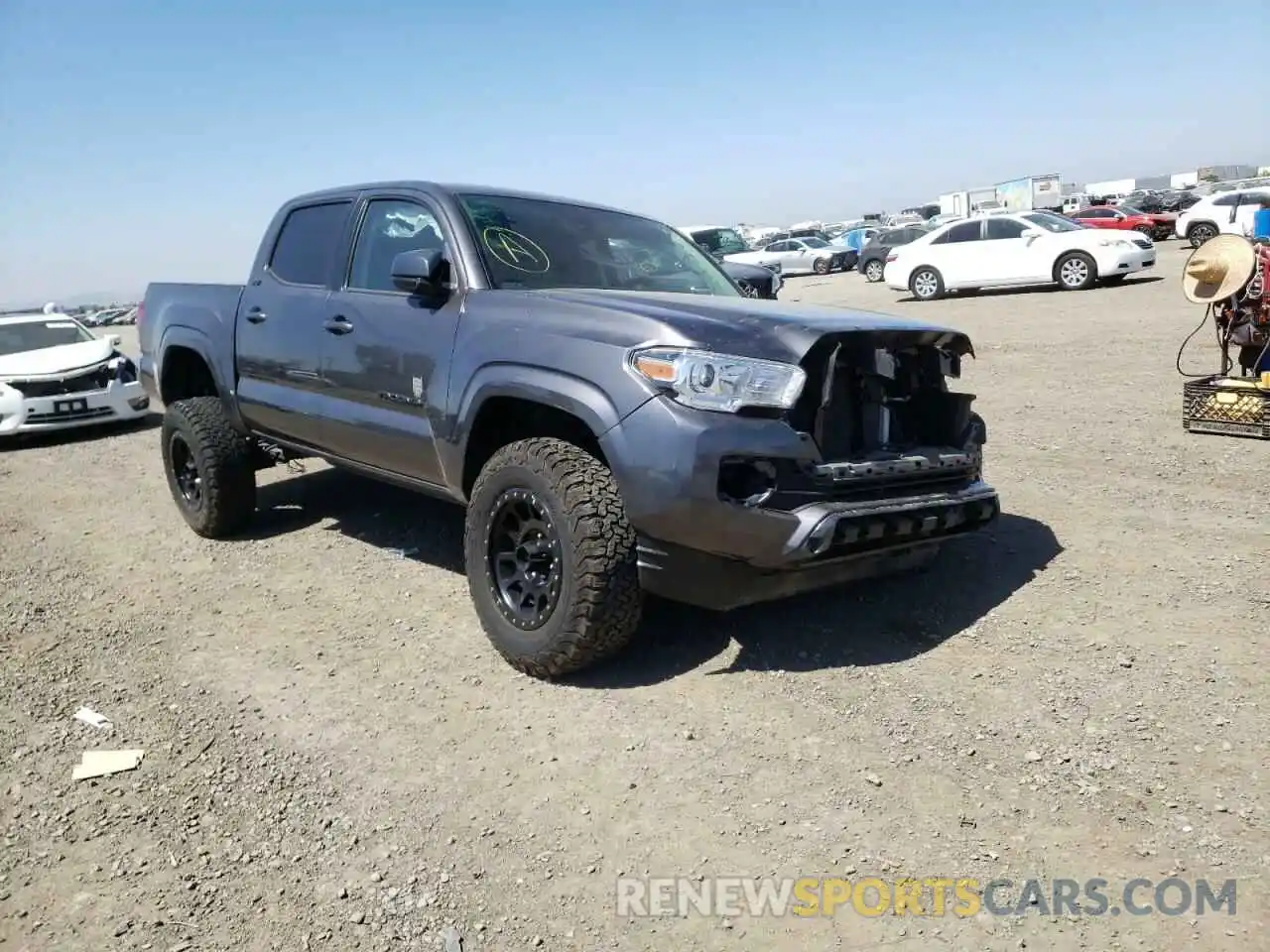 1 Фотография поврежденного автомобиля 3TYAX5GN8MT012189 TOYOTA TACOMA 2021