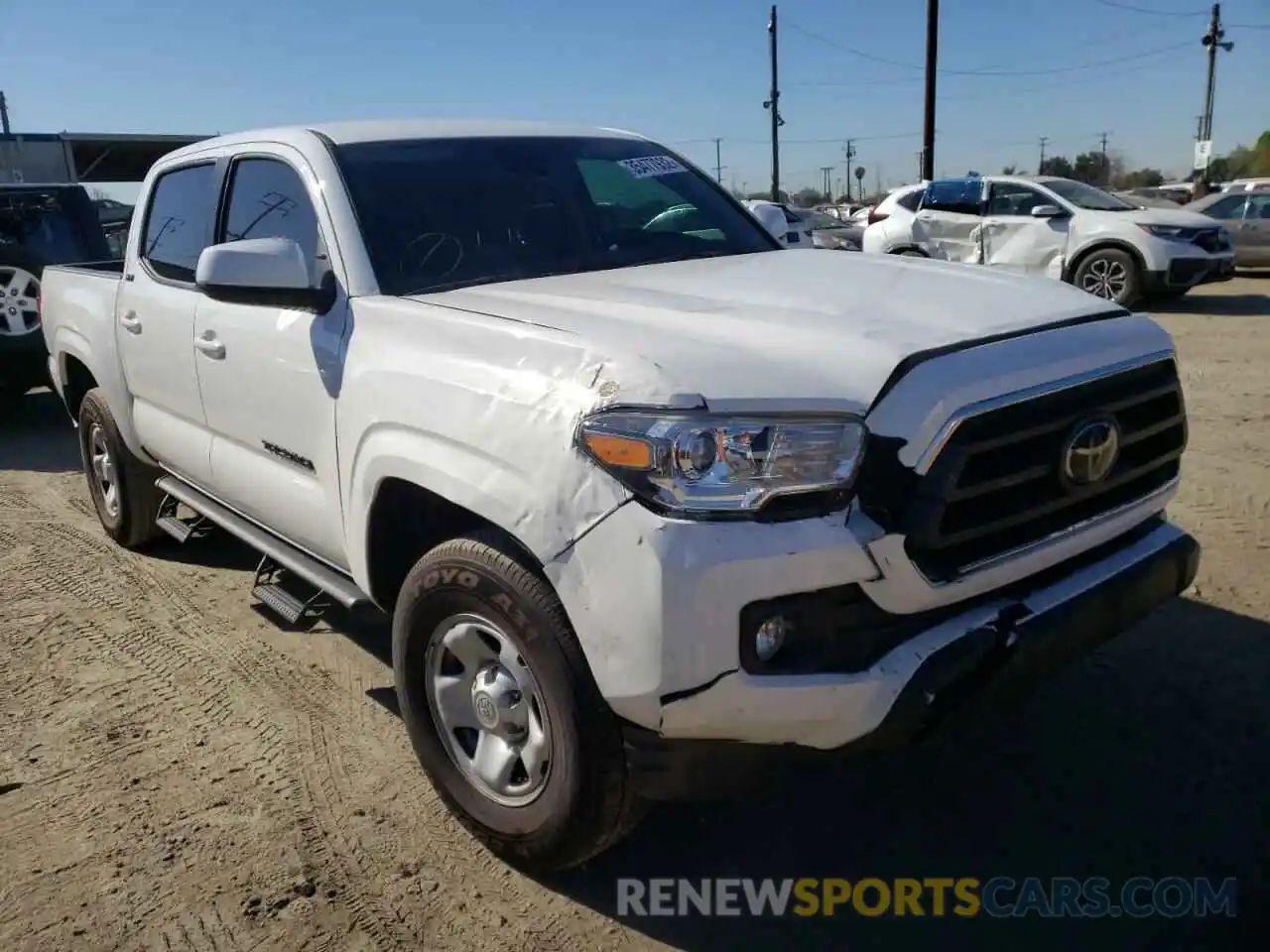 1 Photograph of a damaged car 3TYAX5GN8MT014511 TOYOTA TACOMA 2021