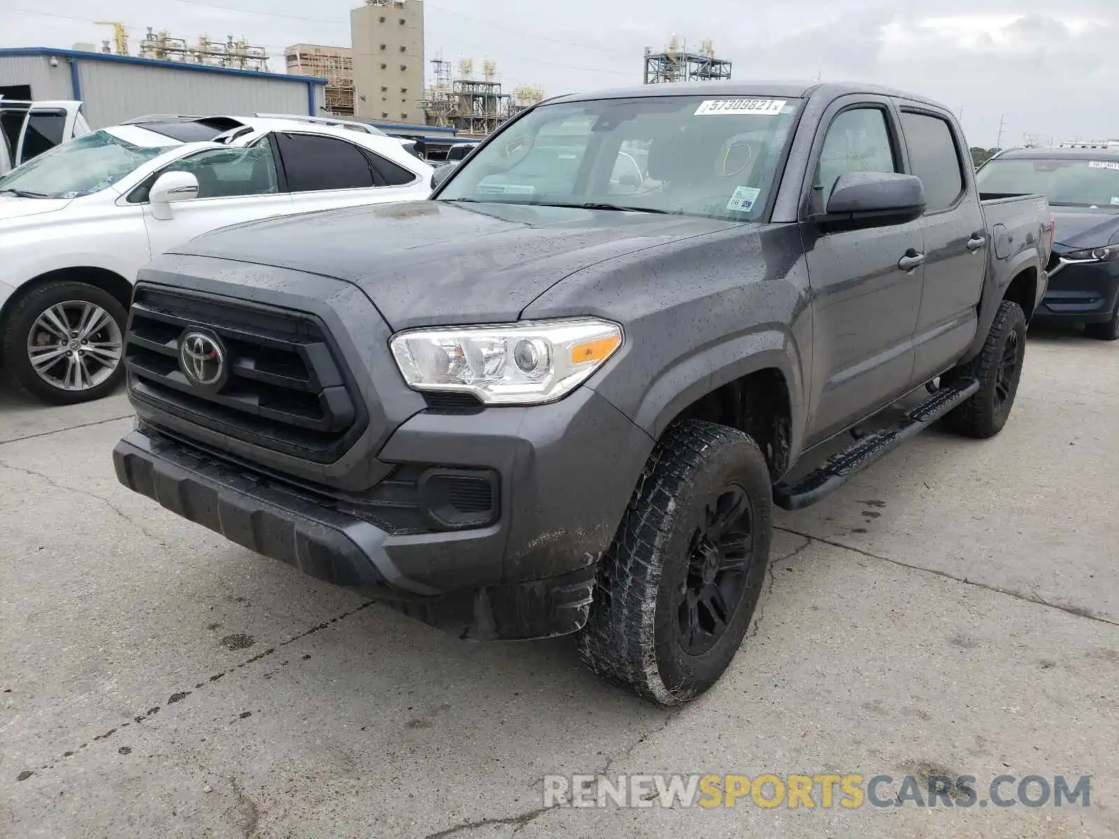 2 Фотография поврежденного автомобиля 3TYAX5GN8MT017716 TOYOTA TACOMA 2021