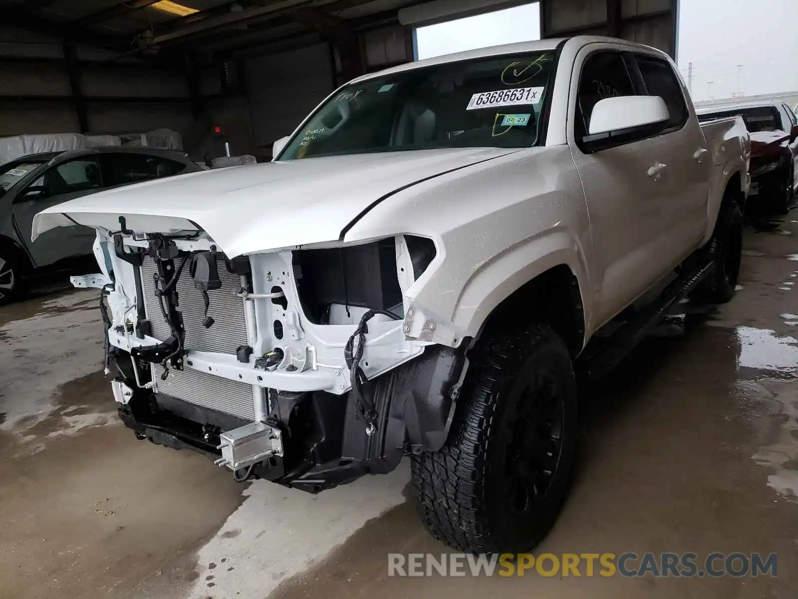 2 Photograph of a damaged car 3TYAX5GN8MT020034 TOYOTA TACOMA 2021