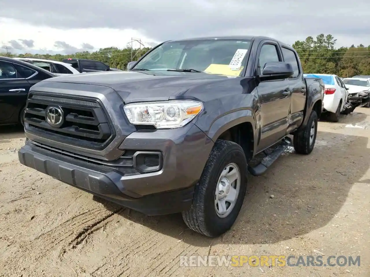 2 Photograph of a damaged car 3TYAX5GN8MT020194 TOYOTA TACOMA 2021