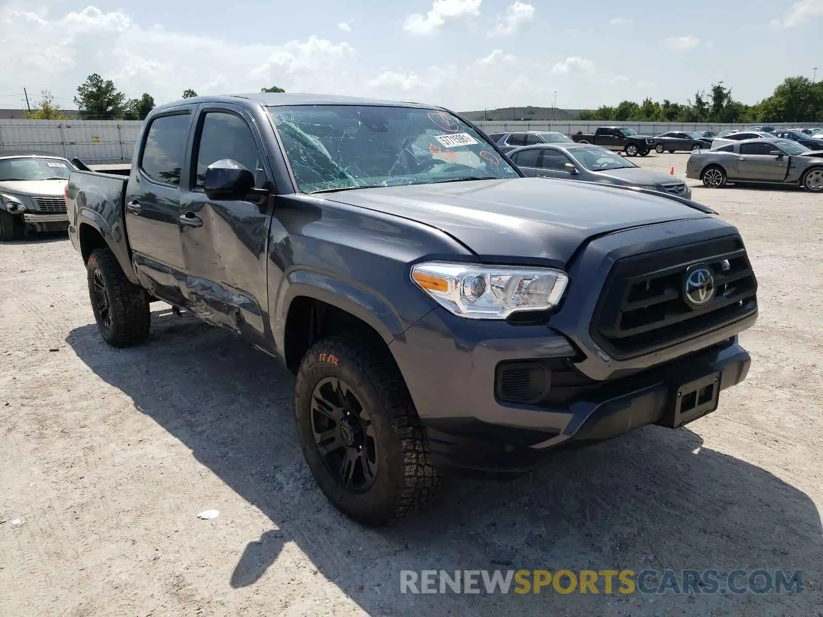 1 Фотография поврежденного автомобиля 3TYAX5GN8MT023807 TOYOTA TACOMA 2021