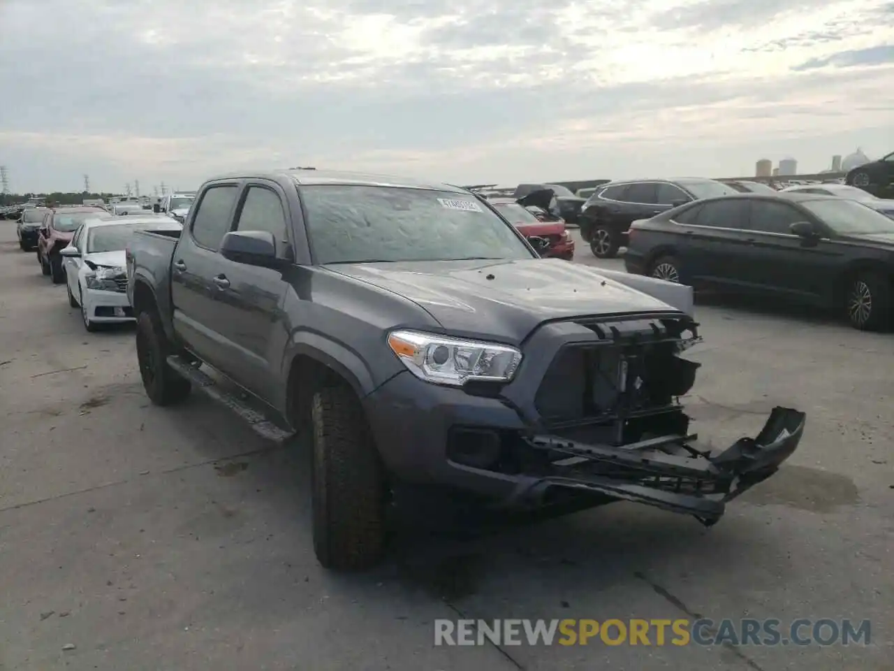 1 Photograph of a damaged car 3TYAX5GN8MT032023 TOYOTA TACOMA 2021