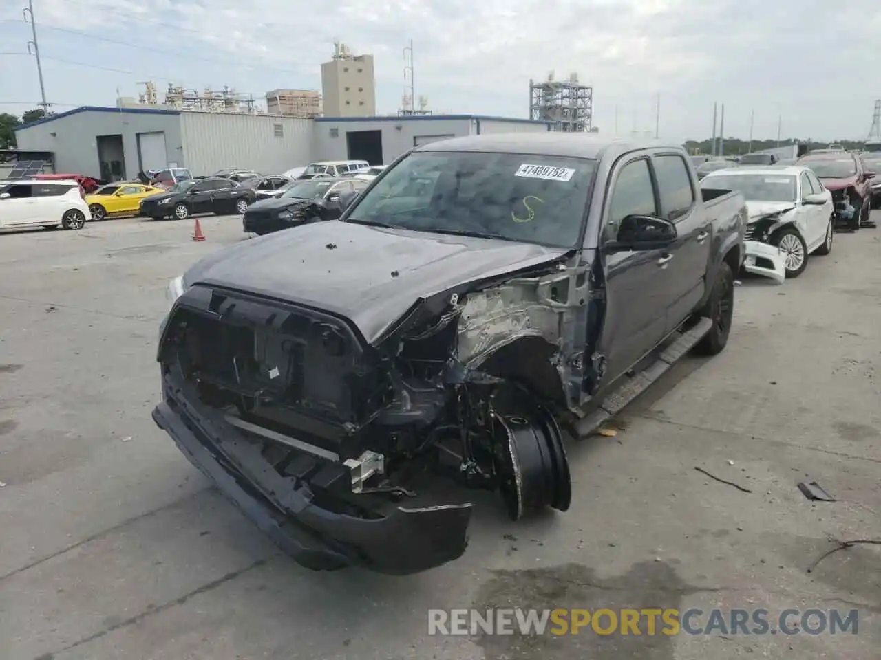 2 Photograph of a damaged car 3TYAX5GN8MT032023 TOYOTA TACOMA 2021