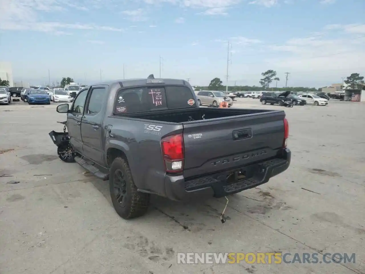 3 Photograph of a damaged car 3TYAX5GN8MT032023 TOYOTA TACOMA 2021