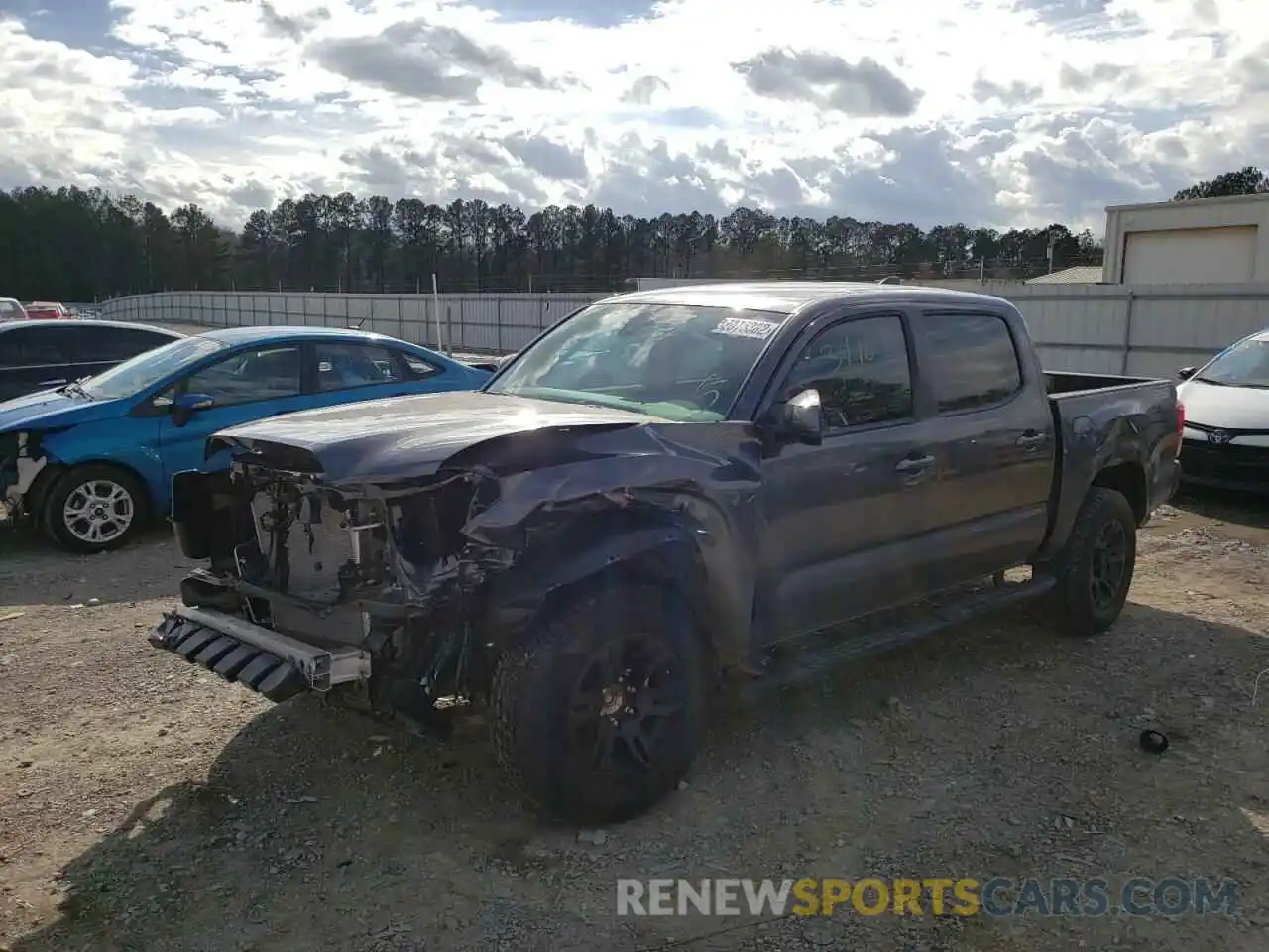 2 Photograph of a damaged car 3TYAX5GN8MT032622 TOYOTA TACOMA 2021