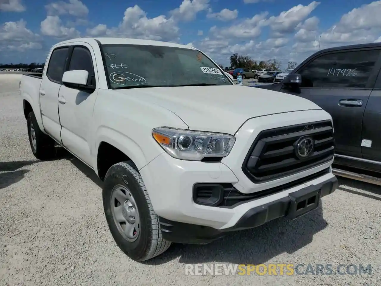 1 Photograph of a damaged car 3TYAX5GN9MT009754 TOYOTA TACOMA 2021