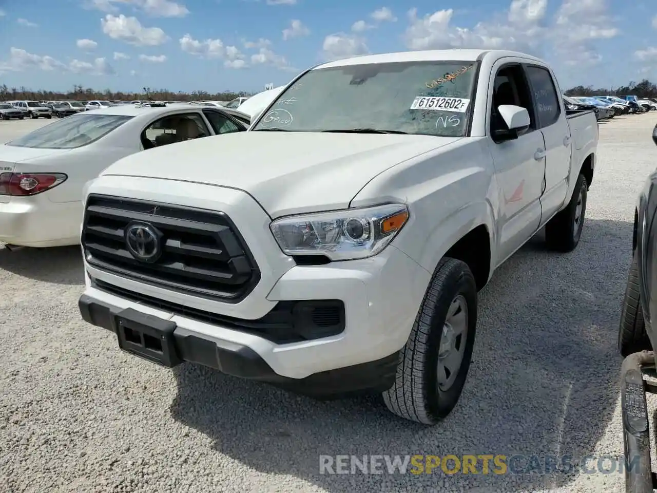 2 Photograph of a damaged car 3TYAX5GN9MT009754 TOYOTA TACOMA 2021