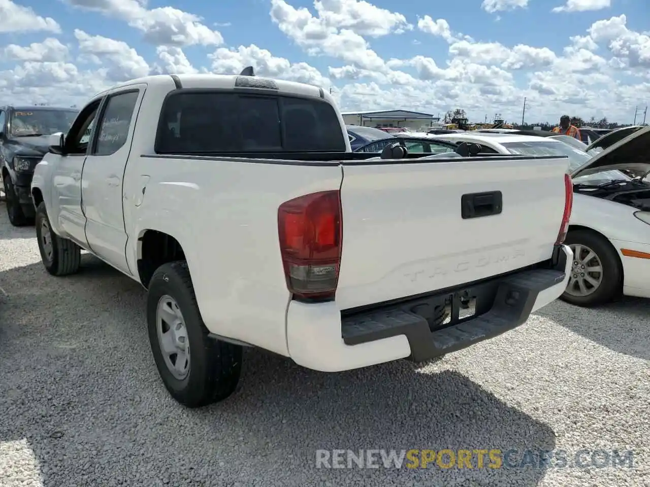 3 Photograph of a damaged car 3TYAX5GN9MT009754 TOYOTA TACOMA 2021