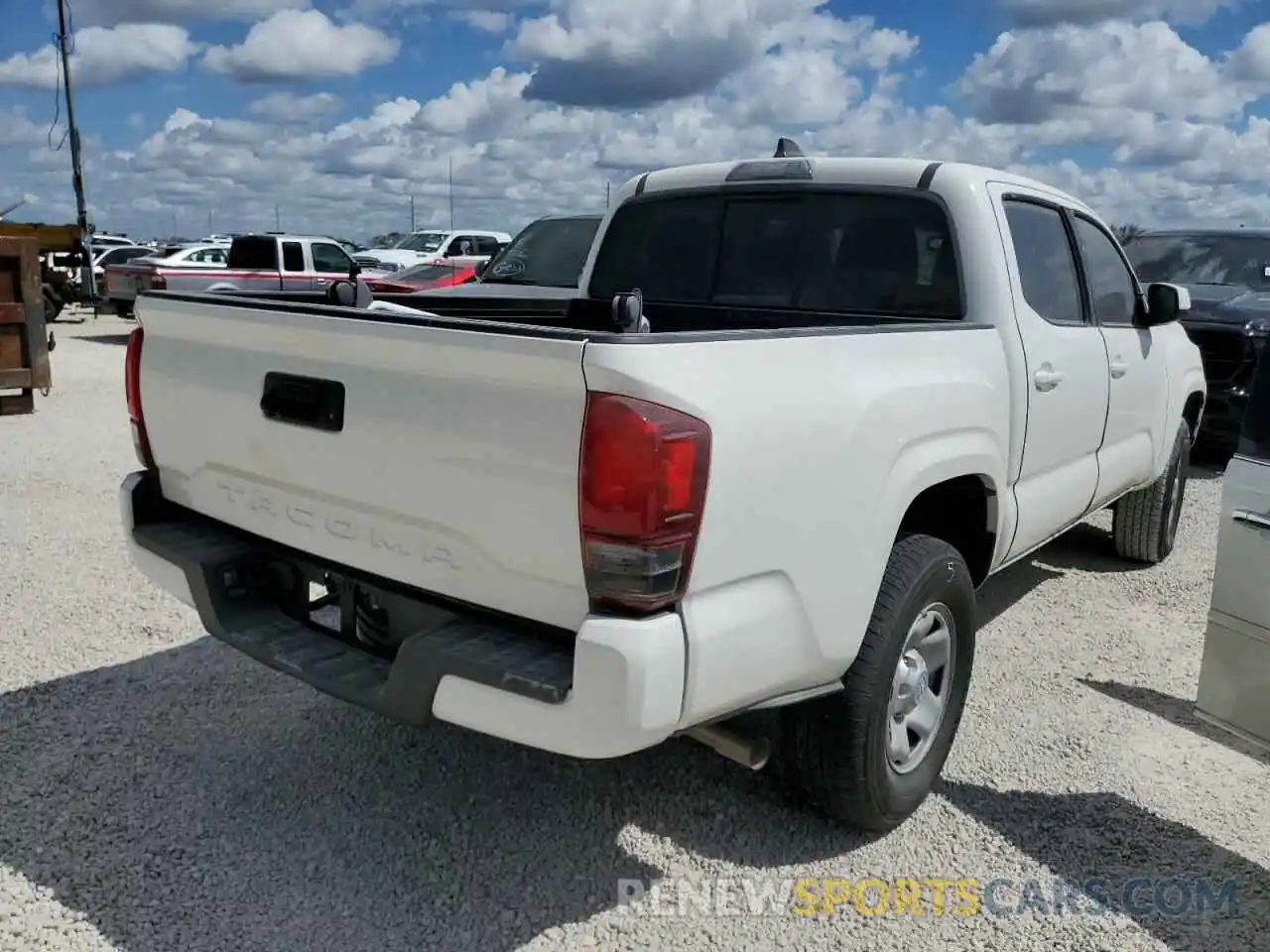 4 Photograph of a damaged car 3TYAX5GN9MT009754 TOYOTA TACOMA 2021