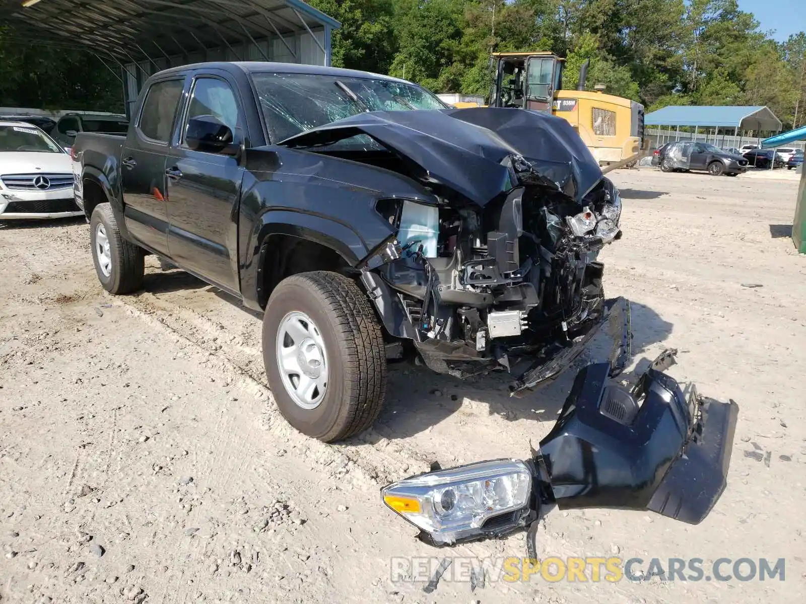 1 Фотография поврежденного автомобиля 3TYAX5GN9MT016364 TOYOTA TACOMA 2021