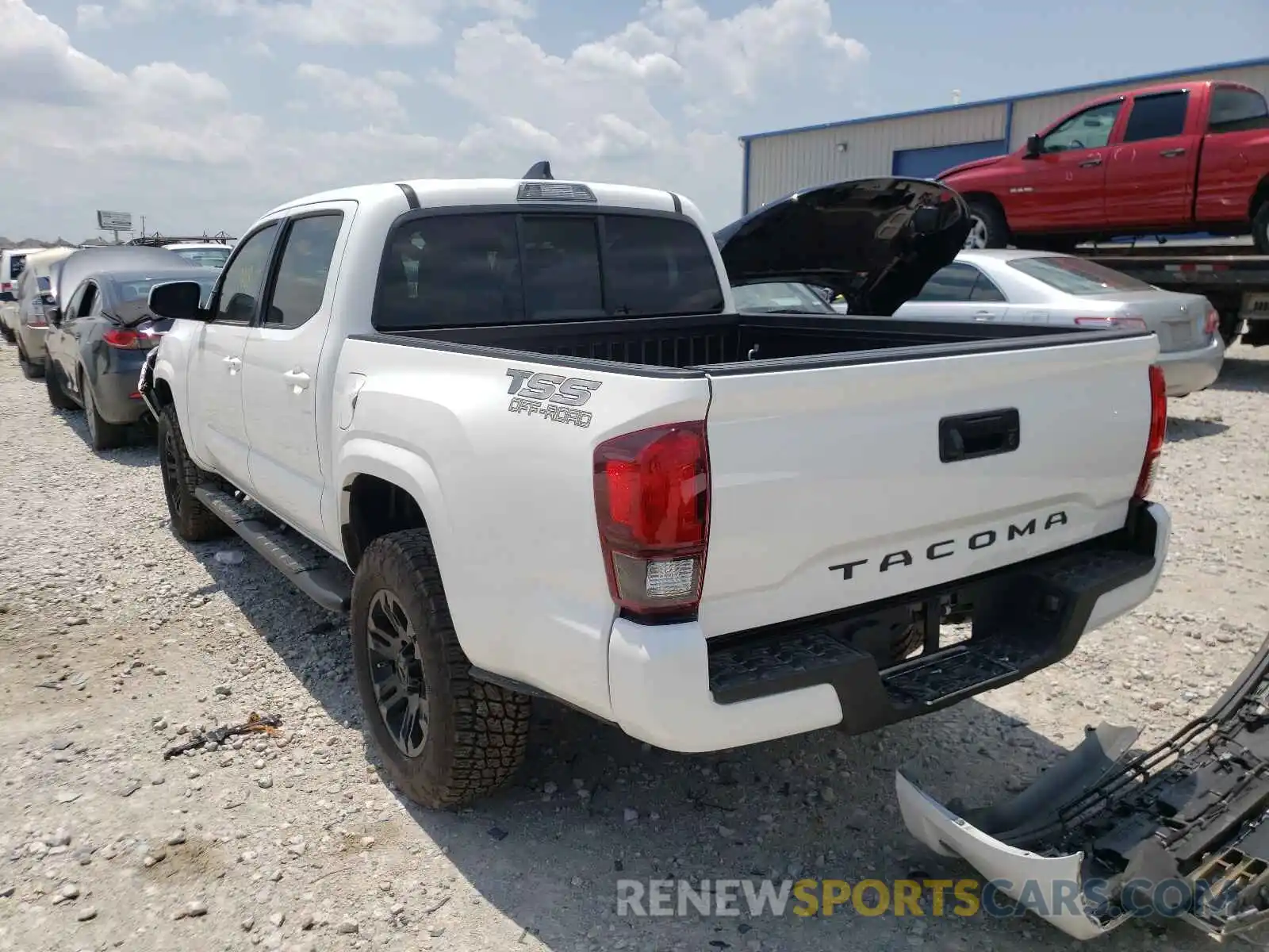 3 Photograph of a damaged car 3TYAX5GN9MT018843 TOYOTA TACOMA 2021