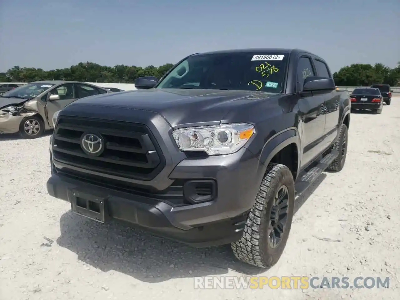 2 Photograph of a damaged car 3TYAX5GN9MT021578 TOYOTA TACOMA 2021