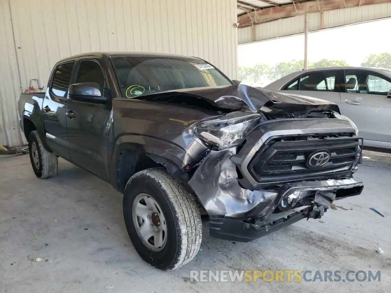 1 Photograph of a damaged car 3TYAX5GNXMT018768 TOYOTA TACOMA 2021