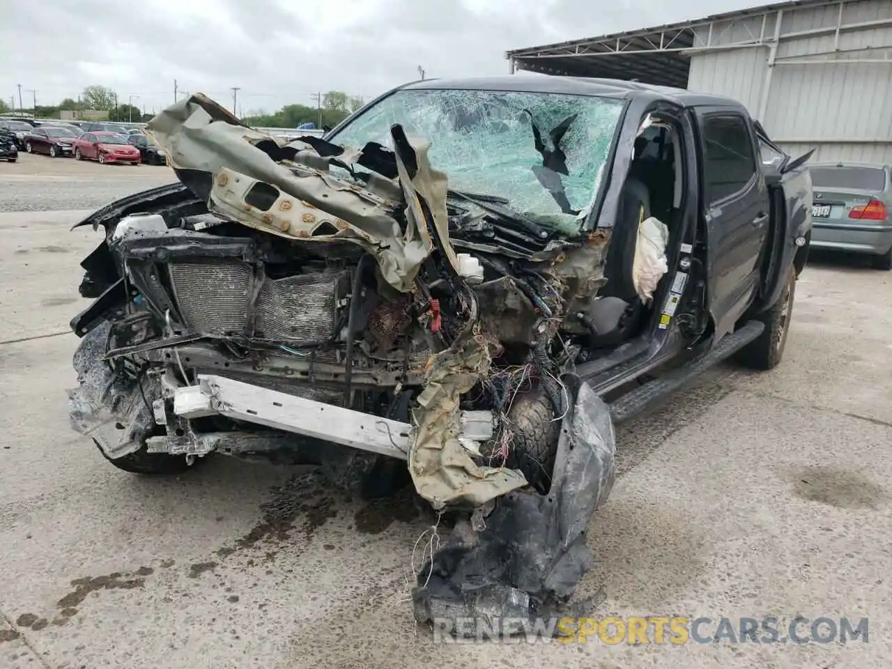 2 Photograph of a damaged car 3TYAX5GNXMT019953 TOYOTA TACOMA 2021