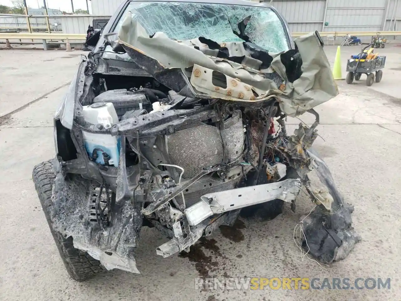 7 Photograph of a damaged car 3TYAX5GNXMT019953 TOYOTA TACOMA 2021