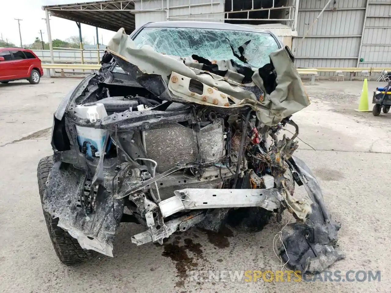 9 Photograph of a damaged car 3TYAX5GNXMT019953 TOYOTA TACOMA 2021