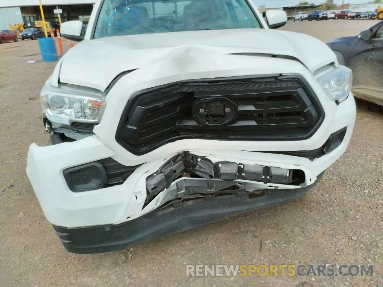 9 Photograph of a damaged car 3TYAX5GNXMT020066 TOYOTA TACOMA 2021