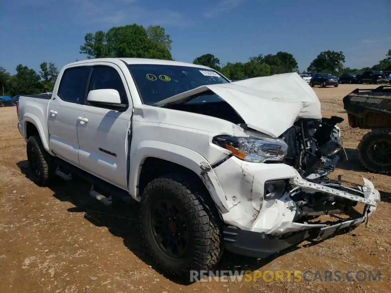 1 Photograph of a damaged car 3TYAZ5CN0MT006645 TOYOTA TACOMA 2021